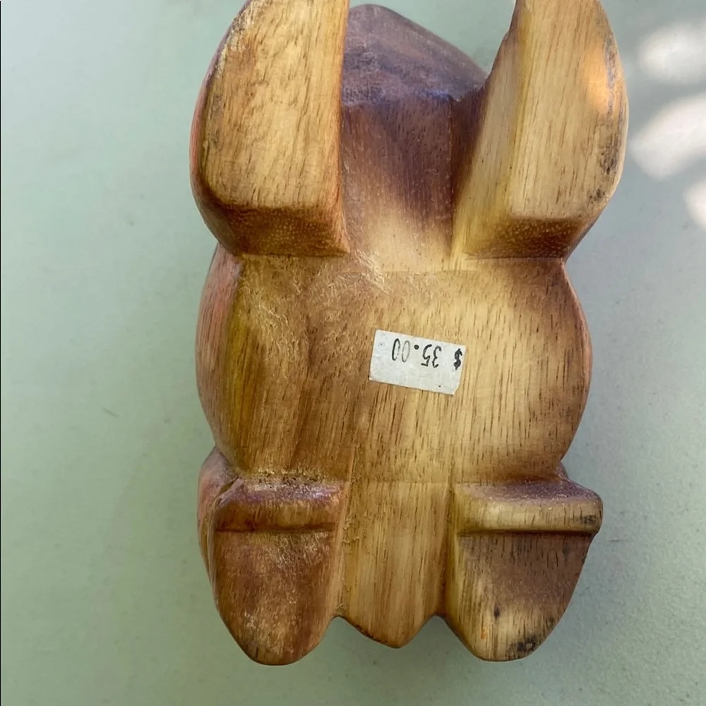 Handcrafted Wooden Frog Percussion Instrument